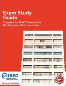 Cover of IIBEC Registered Exterior Wall Consultant (REWC) study guide.