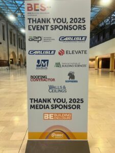 The 2025 Building Enclosure Symposium sponsors