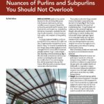 Cover of October 2025 IIBEC Interface article, "Metal Retrofit: The Structural Nuances of Purlins and Subpurlins You Should Not Overlook".