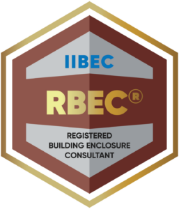 IIBEC Registered Building Enclosure Consultant (RBEC) badge.