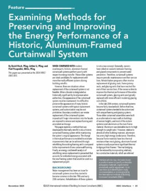 Cover of November 2025 IIBEC Interface article, 