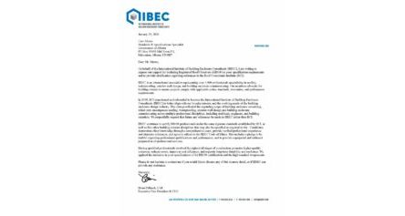IIBEC letter to the government of Alberta