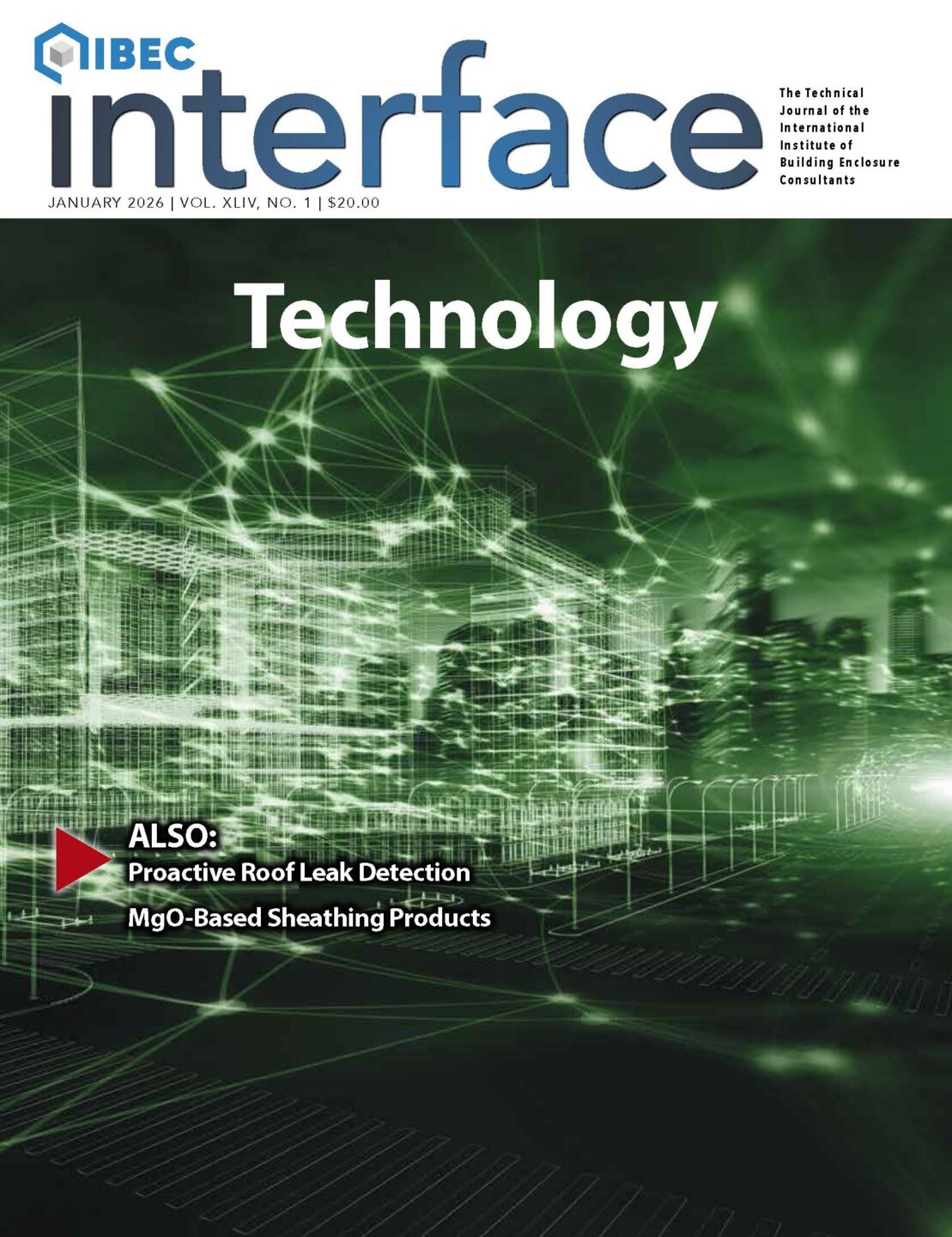 January 2026 cover of IIBEC Interface