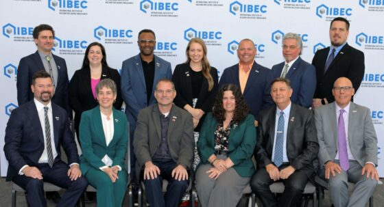 A group photo of the 2026-2027 IIBEC Board of Directors