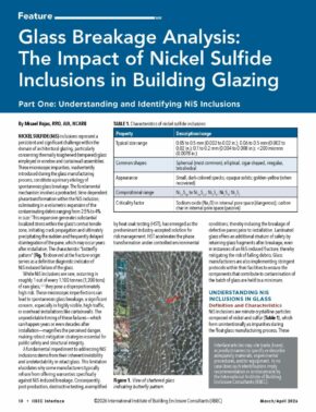 First page of Misael Rojas' technical article in IIBEC Interface.