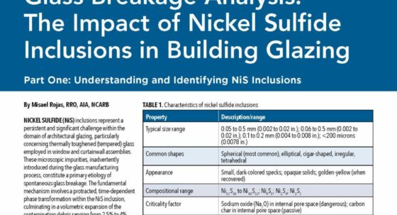 First page of Misael Rojas' technical article in IIBEC Interface.