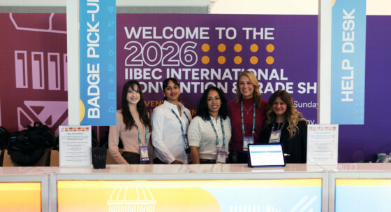 The IIBEC membership team at the registration desk of the 2026 IIBEC International Convention and Trade Show.
