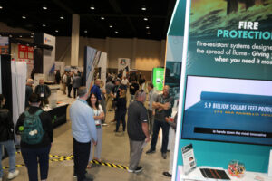 Attendees enjoyed the grand opening of the Trade Show.