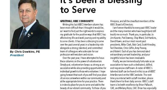 President's Message for March/April 2026