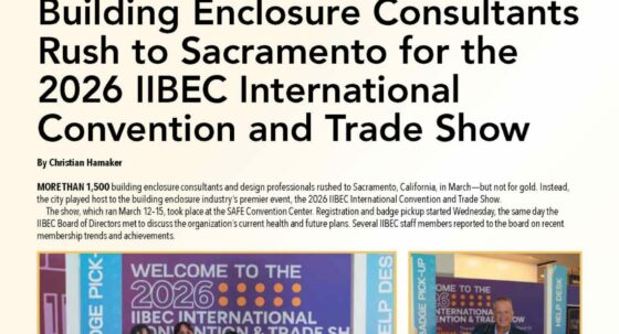 First page of the 2026 IIBEC International Convention and Trade Show coverage.