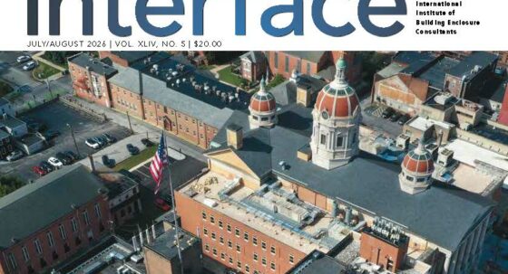 July August 2026 IIBEC Interface Cover with a focus on Decks