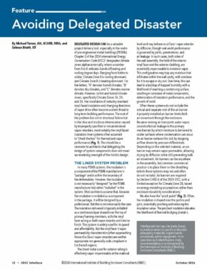 First page of Turner Bhatti article in IIBEC Interface.