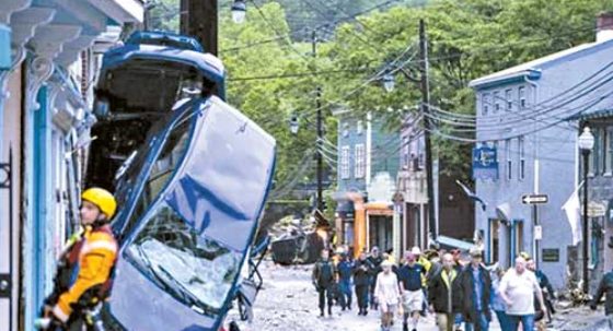 Ellicot City after flood