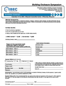 Example Contract Exhibit Short Exhibit Contract 2022BES Fillable FINAL | IIBEC