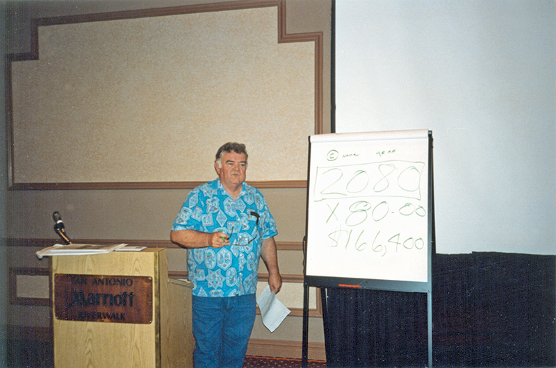 Joe Hale, president, 1994.