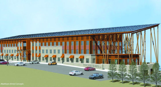 Concept of office building