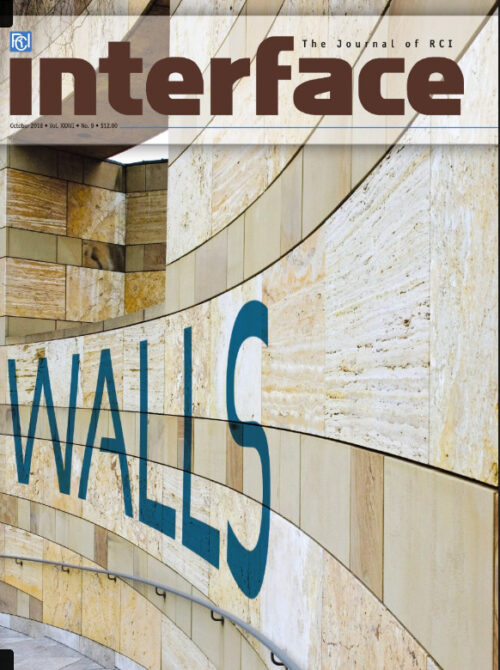 October 2018 IIBEC Interface | Theme: Walls | IIBEC