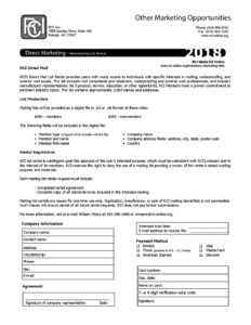 Mail Rdwci RCI-mail-list-rental-form | IIBEC