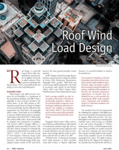 Roof Wind Load Designs