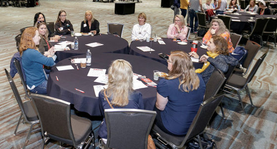 Women at Round Table