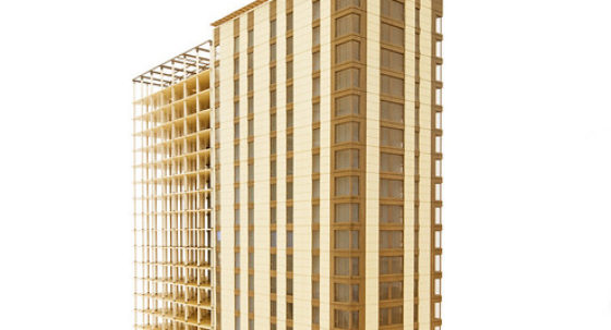 tall wood building